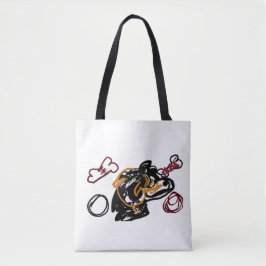 Kaukasische Herdershond kunst  Tote Bag