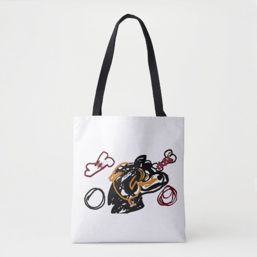 Kaukasische Herdershond kunst  Tote Bag (Voorkant)
