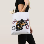 Kaukasische Herdershond kunst  Tote Bag (Dichtbij)