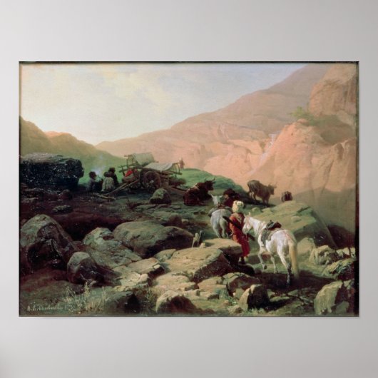 Kaukasus, 1872 poster (Voorkant)