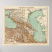 Kaukasus 7374, Caspian Zee Poster (Voorkant)