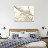 Kaukasus Canvas Afdruk (Insitu (Slaapkamer))