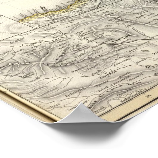 Kaukasus Poster (Hoek)