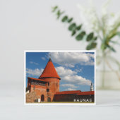 Kaunas Castle Briefkaart (Staand voorkant)