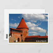 Kaunas Castle Briefkaart (Voorkant / Achterkant)