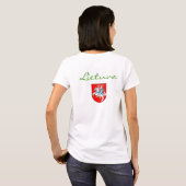 Kaunas Lietuva NEW COA Front T-shirt (Achterkant volledig)