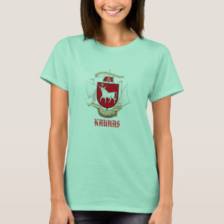 Kaunas Lietuva NEW COA Front T-shirt
