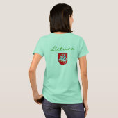Kaunas Lietuva NEW COA Front T-shirt (Achterkant volledig)