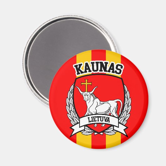 Kaunas Magneet (Voorkant / Achterkant)