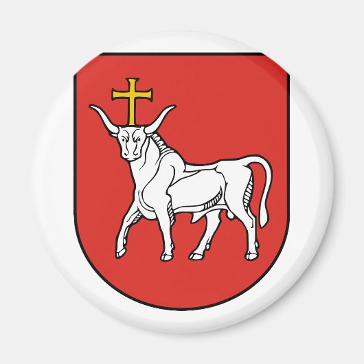 Kaunas stad, Litouwen Magneet (Voorkant)