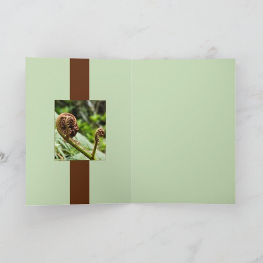 Kauri Forest Fern Kaart (Binnen)
