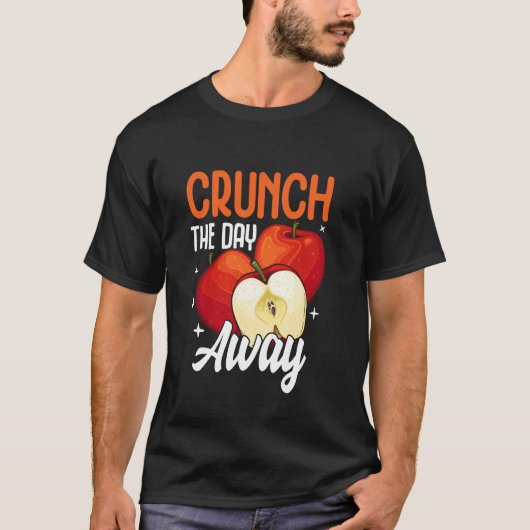 Kauw de Dag Weg Appel T-shirt (Voorkant)