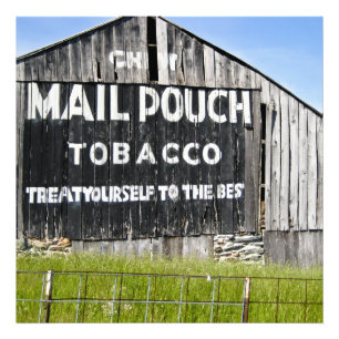 Kauw Mail Pouch Tabak - Geef jezelf het beste Foto Afdruk