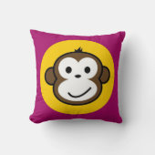 kauwaap kussen licht paars (Voorkant)