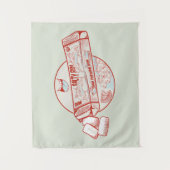 Kauwgom grappige tonijn vis smaak wandkleed (Voorkant)