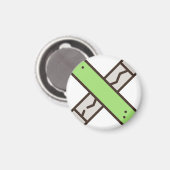 kauwgom magneet (Voorkant / Achterkant)