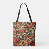 Kauwgom tote bag (Achterkant)