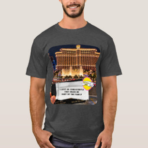 Kauwgom Verpakking Grappen Casino T-Shirt