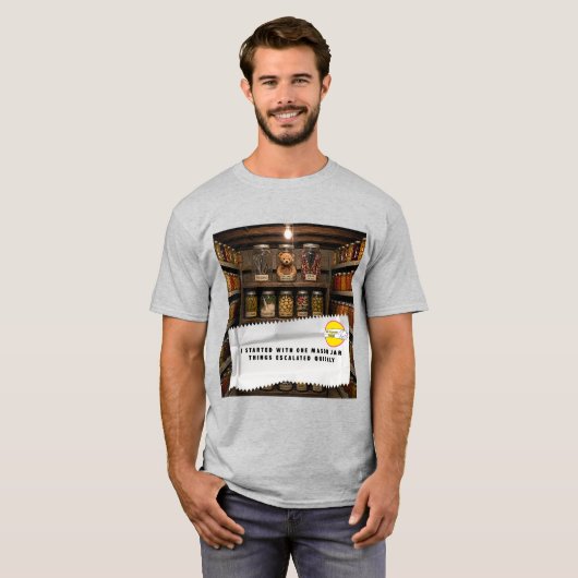 Kauwgombalwikkelgrappen T-shirt (Voorkant volledig)