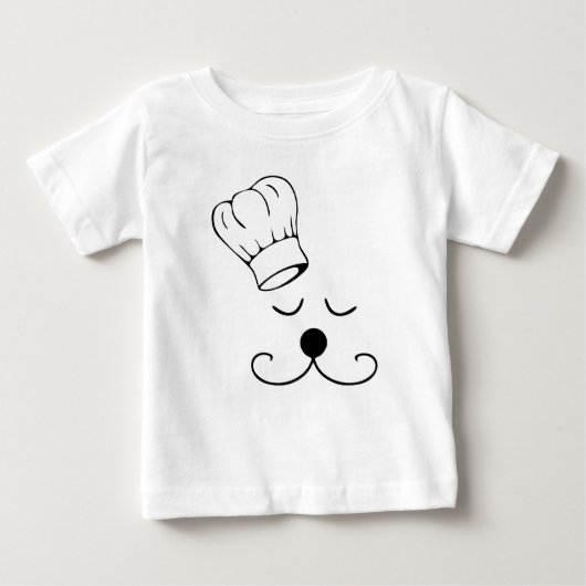 Kauwhond van zuigelingen T-shirt/Creeper (Voorkant)