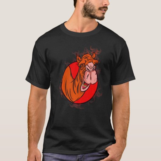Kauwkamel voor waterspons t-shirt (Voorkant)