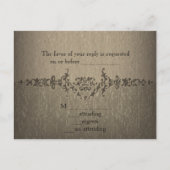  kauwpauw RSVP-uitnodiging Uitnodiging Briefkaart (Achterkant)