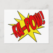 kauwpow briefkaart (Voorkant)