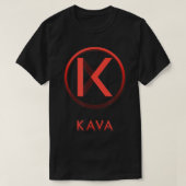 KAVA Crypto Token Decentralised Finance HODL Block T-shirt (Design voorkant)