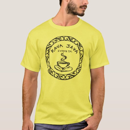 Kava Java Coffee Co T-shirt (Voorkant)