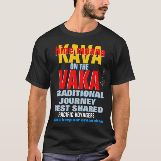 Kava op de Vaka 2 T-shirt (Voorkant)