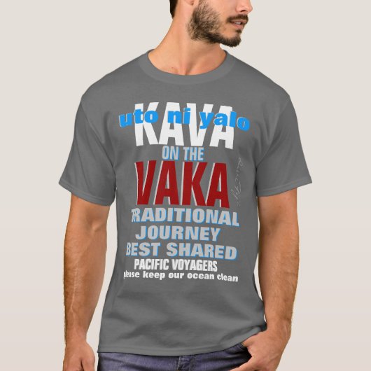 Kava op de Vaka T-shirt (Voorkant)