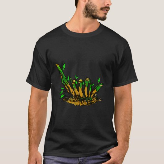 Kava Root Shaka T-shirt (Voorkant)