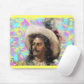 kavalier met kleurrijk pet muismat (Met muis)