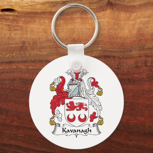 Kavanagh Family Crest Sleutelhanger (Voorkant)
