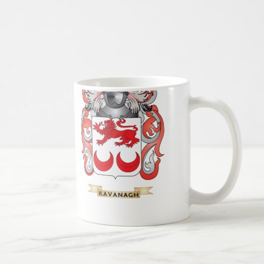 Kavanagh Wapenstaart (gezinscrest) Koffiemok (Rechts)