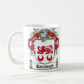 Kavanaugh Family Crest Koffiemok (Links)