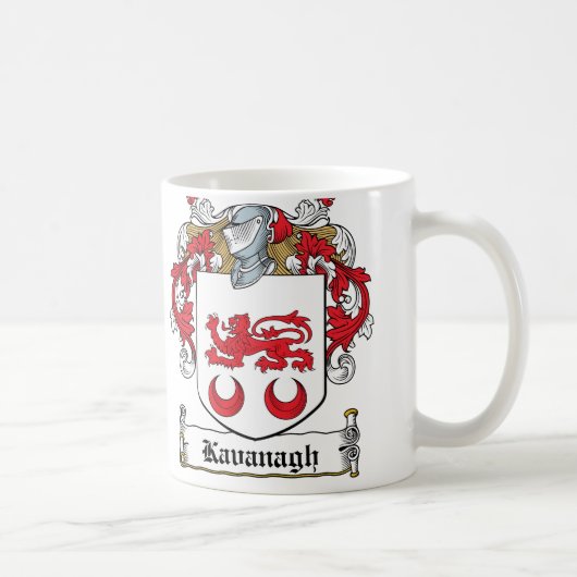 Kavanaugh Family Crest Koffiemok (Rechts)