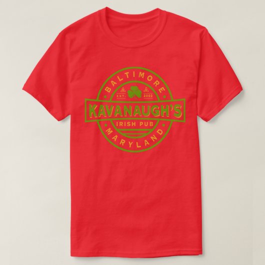 Kavanaughs Irish Pub T-shirt (Design voorkant)