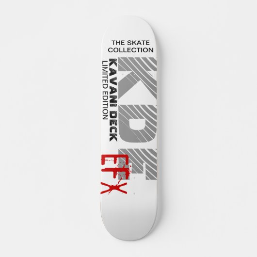 Kavani Deck EFX Board Skateboard (Voorkant)