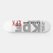 Kavani Deck EFX-bord Skateboard (Horizontaal)