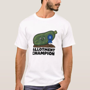 Kavelen Kampioen Grappige Reuzenmeloen Cartoon T-shirt