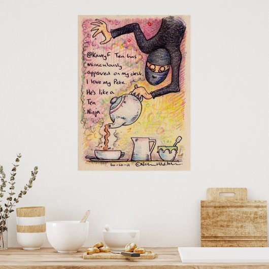 @KaveyF's irkafirka print (Keuken)