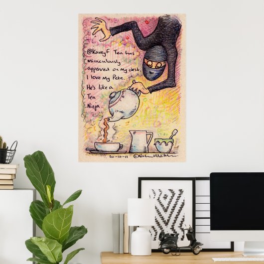 @KaveyF's irkafirka print (Thuiskantoor)