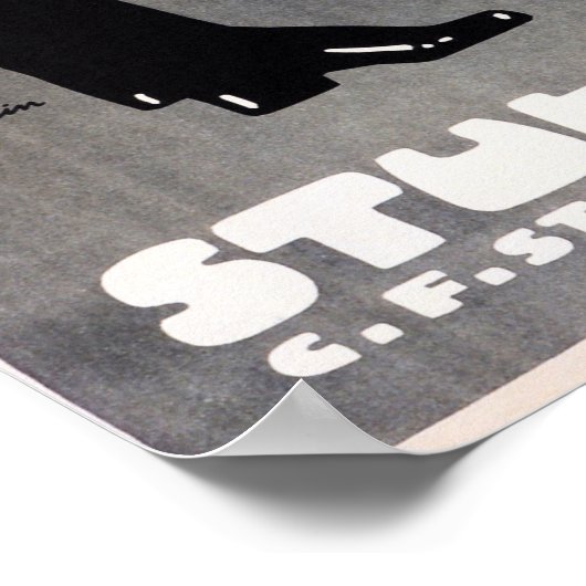 KAVIAR-voedselreclame Ludwig Hohlwein Poster (Hoek)