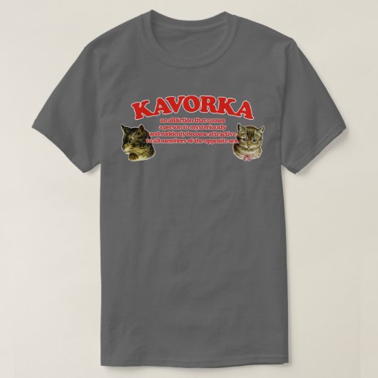 Kavorka Dier Magnetisme Ontwerp T-shirt (Design voorkant)