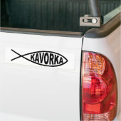 Kavorka-visbumper Bumpersticker (Op Truck)
