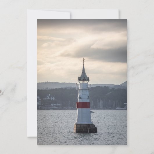 Kavringen Lighthouse Oslo Kaart (Voorkant)