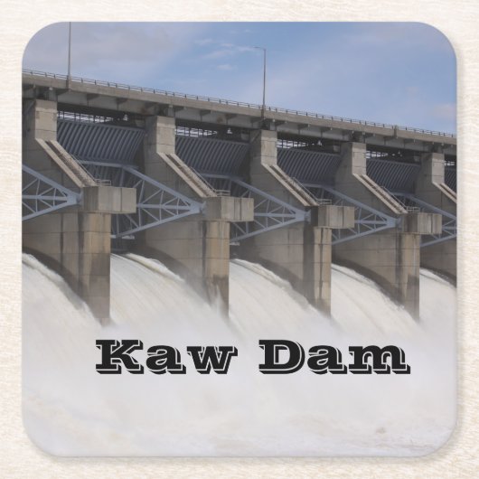 Kaw Dam Drink Onderzetters (Voorkant)