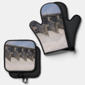 Kaw Dam Ovenwant & Pannenlap Set (Voorkant / Achterkant)