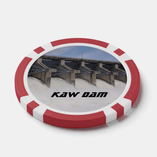 Kaw Dam Poker Chips (Enkel)